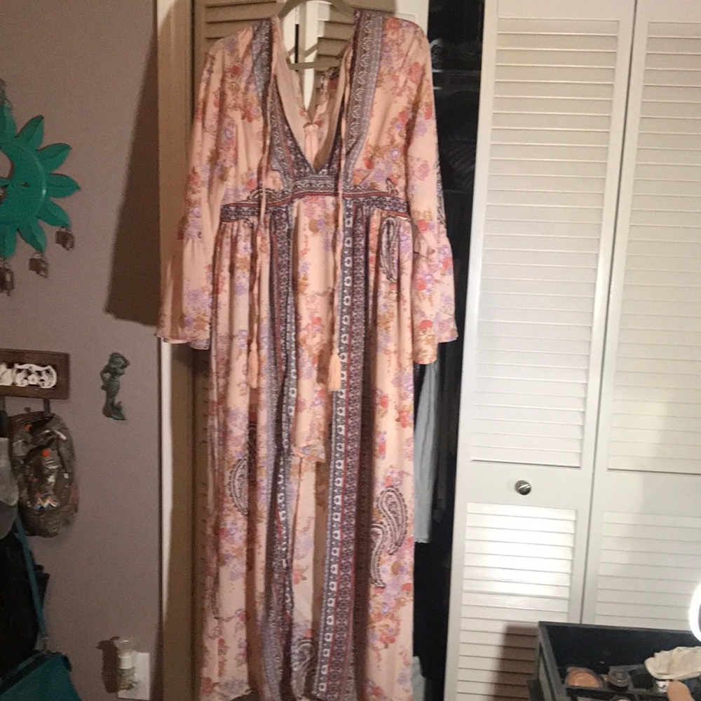 Long boho dress